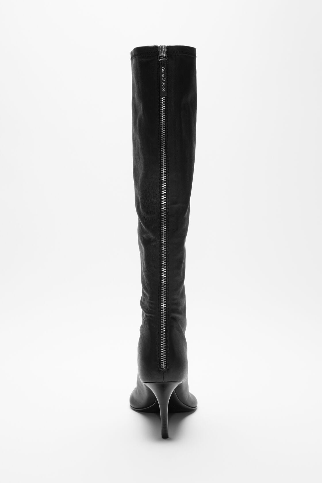 Acne Studios High leather boots - Black