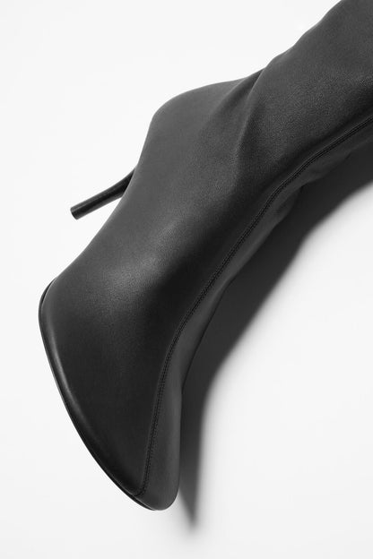 Acne Studios High leather boots - Black