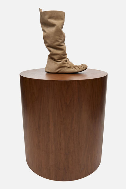 Acne Studios Slouch saddle boots - Beige