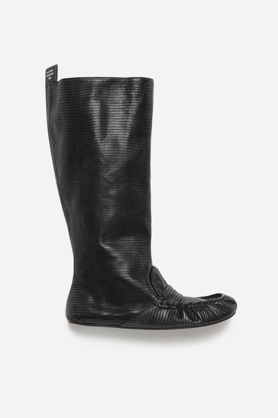 Acne Studios Slouch saddle boots - Black