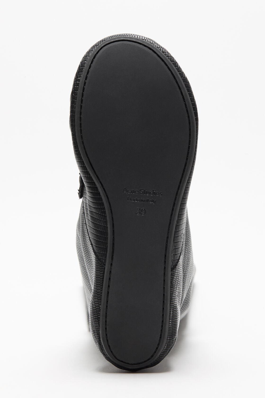 Acne Studios Slouch saddle boots - Black