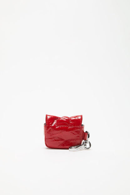 Acne Studios Multipocket headphones case - Red