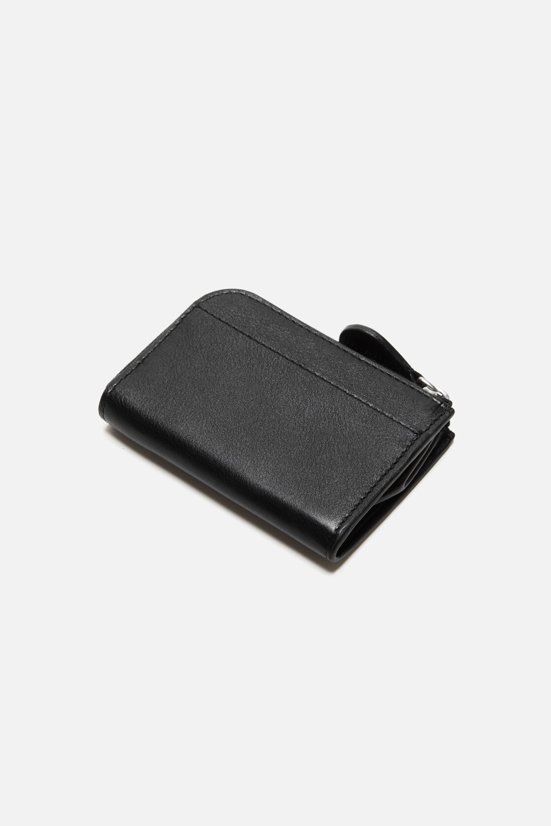 Acne Studios Compact zip wallet - Black