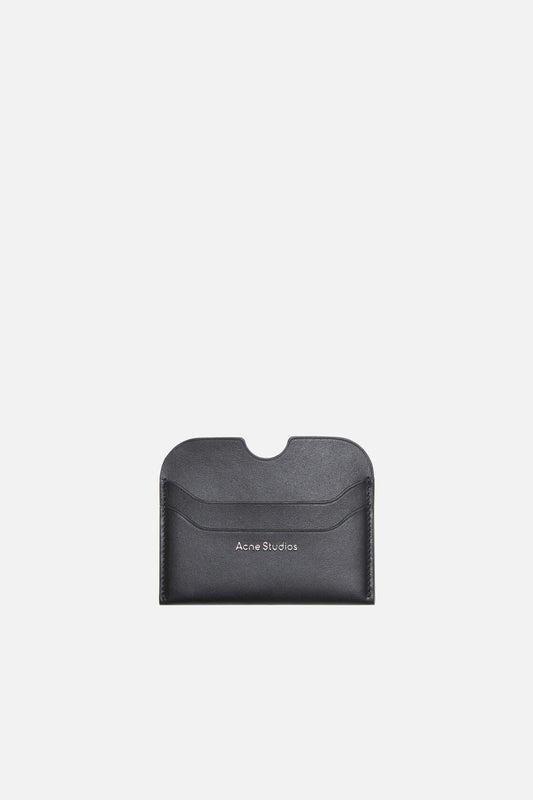Acne Studios Leather card holder - Black