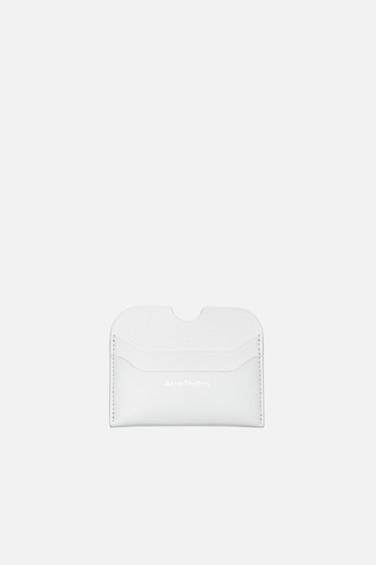 Acne Studios Leather card holder - Cream white