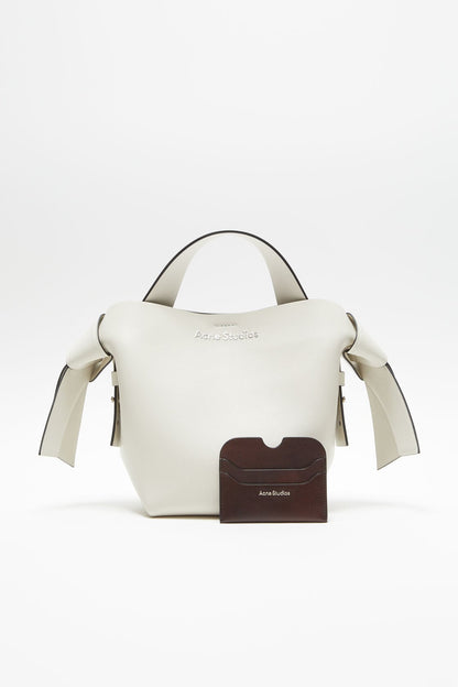 Acne Studios Leather card holder - Dark brown
