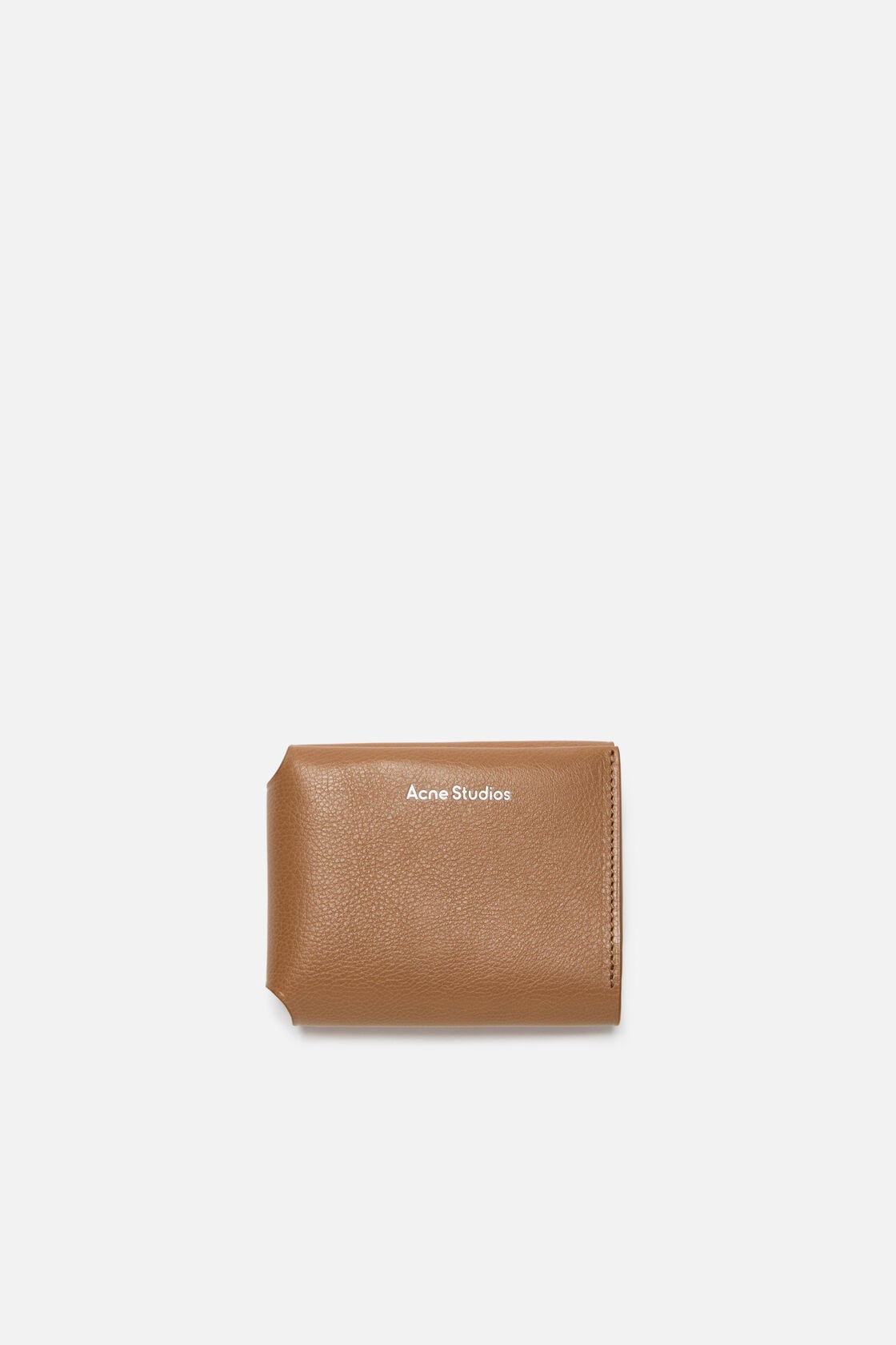 Acne Studios Fold wallet - Caramel brown