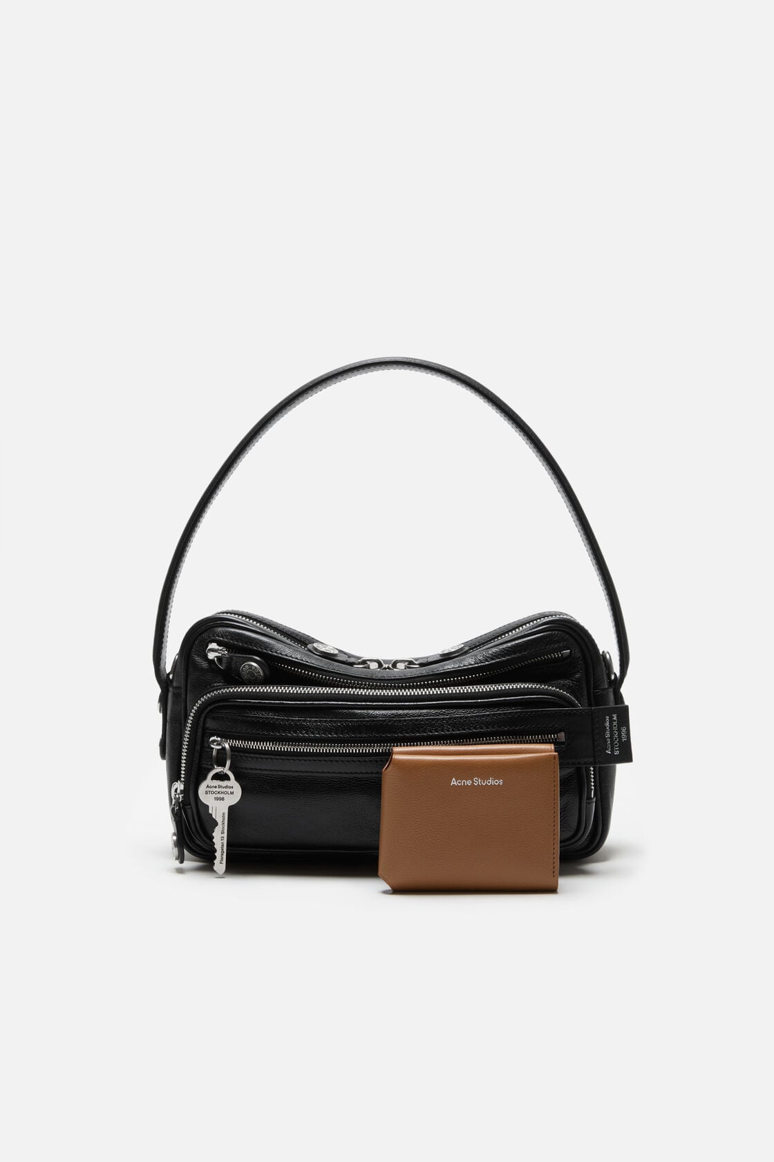 Acne Studios Fold wallet - Caramel brown