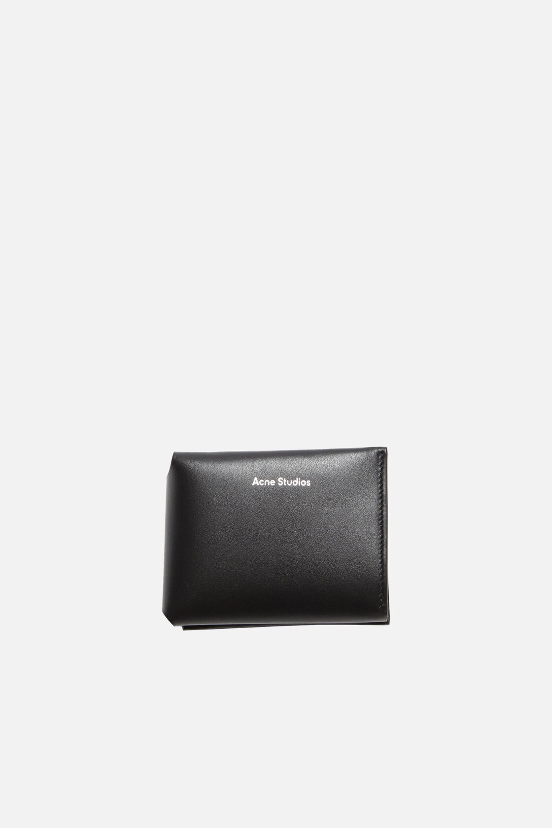 Acne Studios Leather trifold wallet - Black
