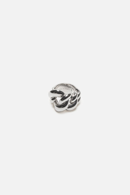 Acne Studios Chunky chain ring - Silver