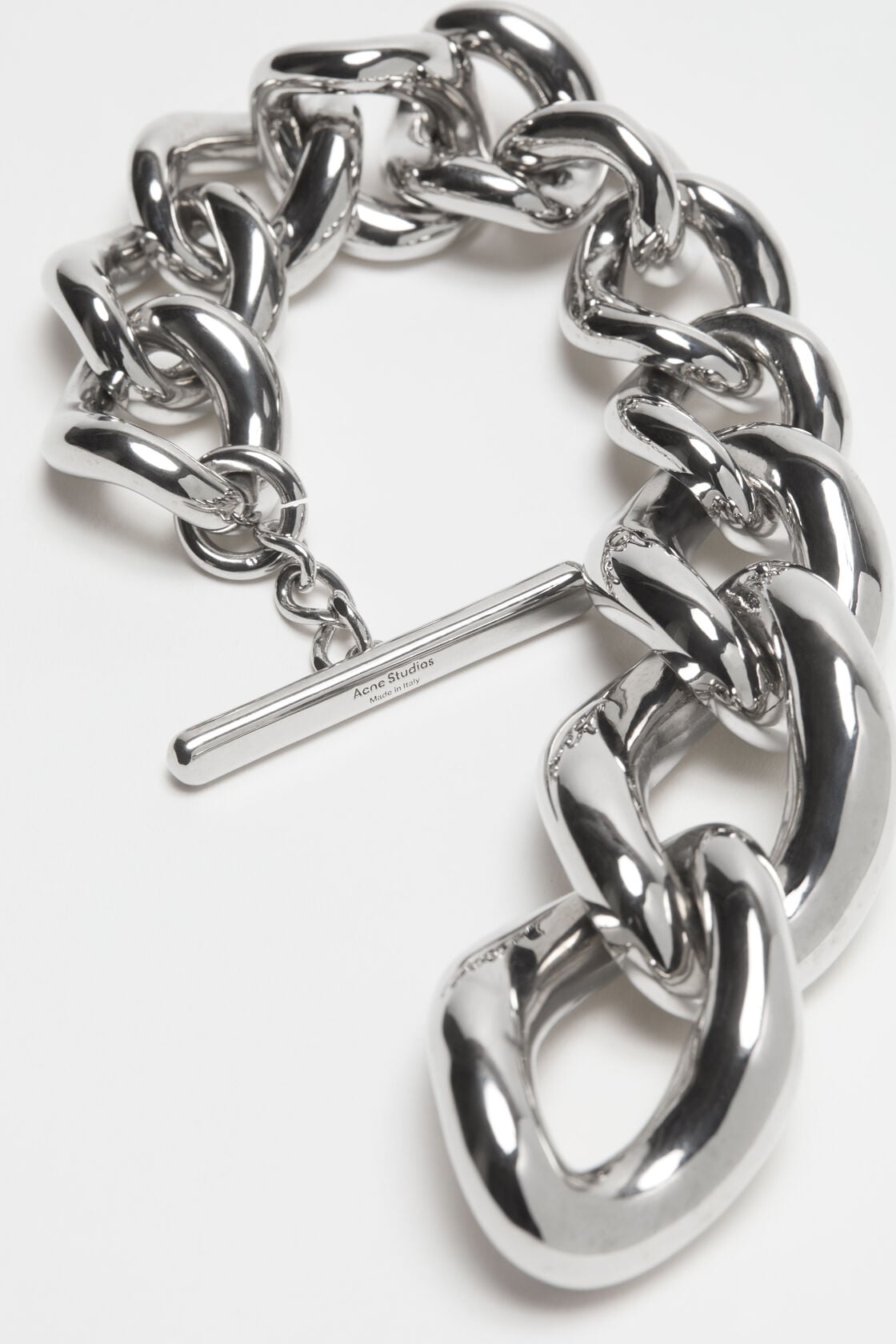 Acne Studios Chunky chain bracelet - Silver