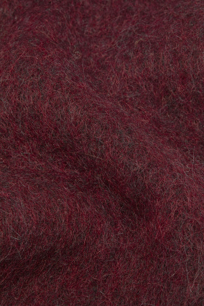 Acne Studios Skinny mohair scarf - Burgundy