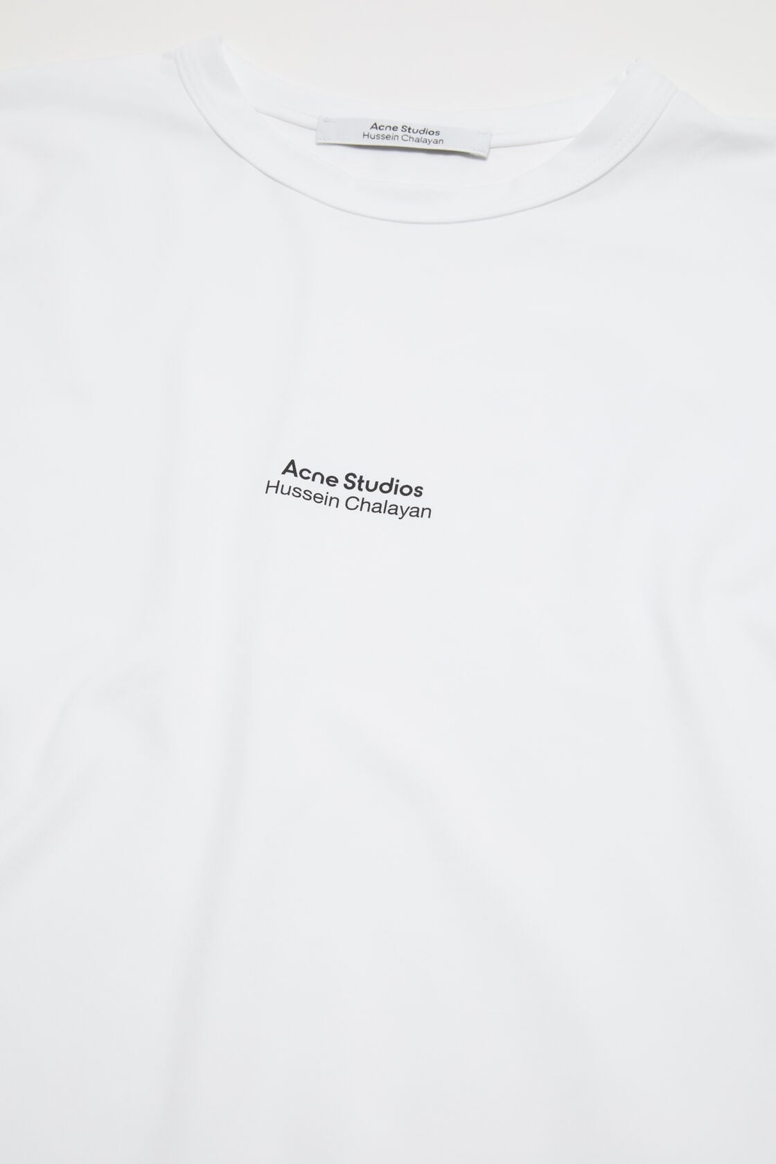 Acne Studios Logo T-Shirt - White