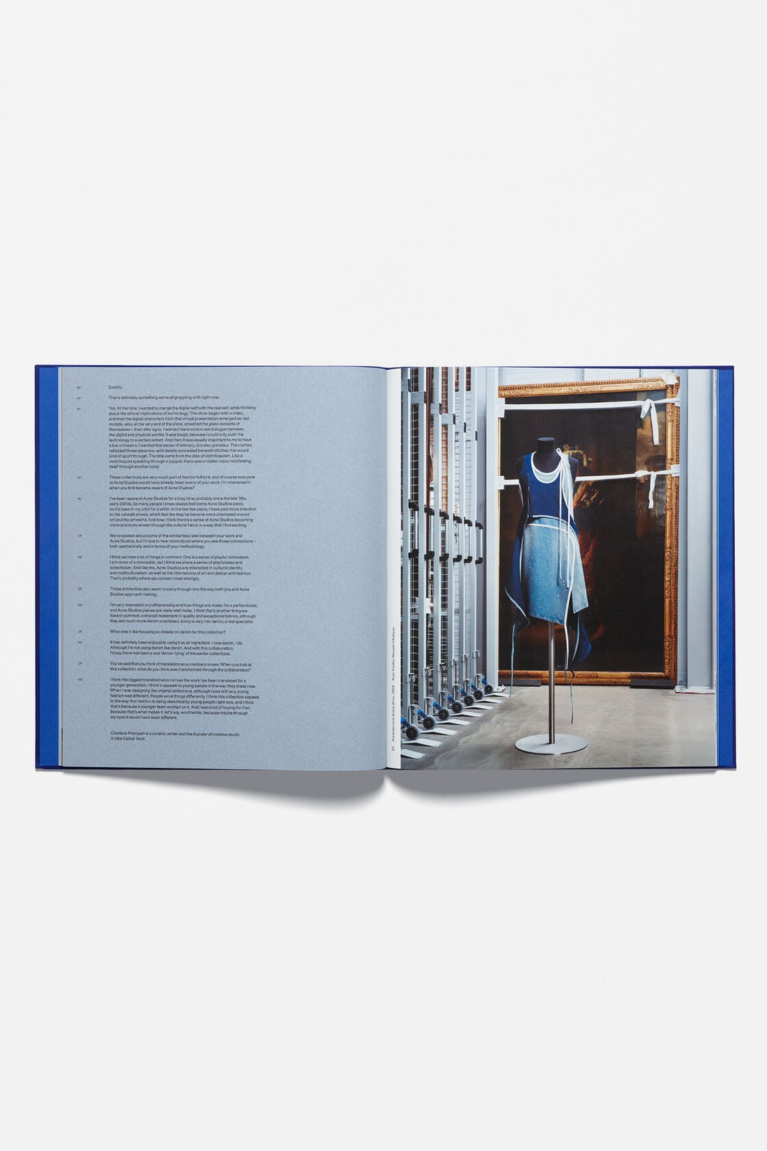 Acne Studios Reference: Hussein Chalayan - Blue