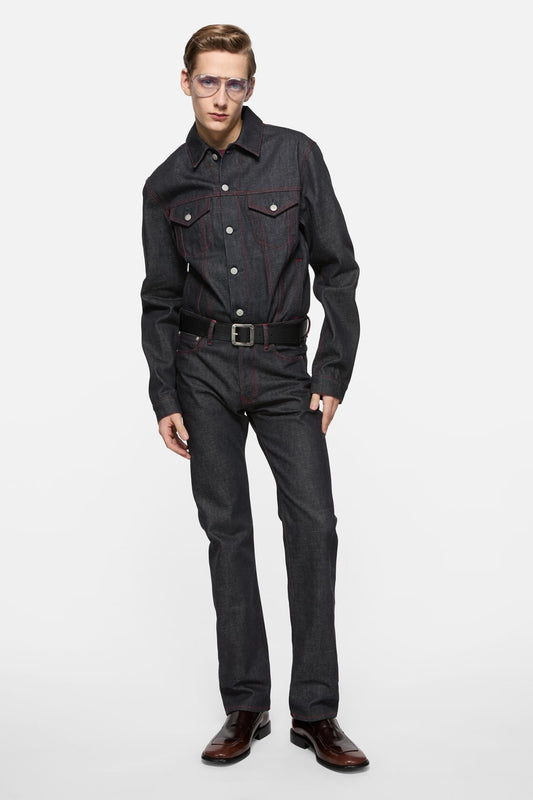 Acne Studios Re-edition raw jeans - 1996M - Mid Blue