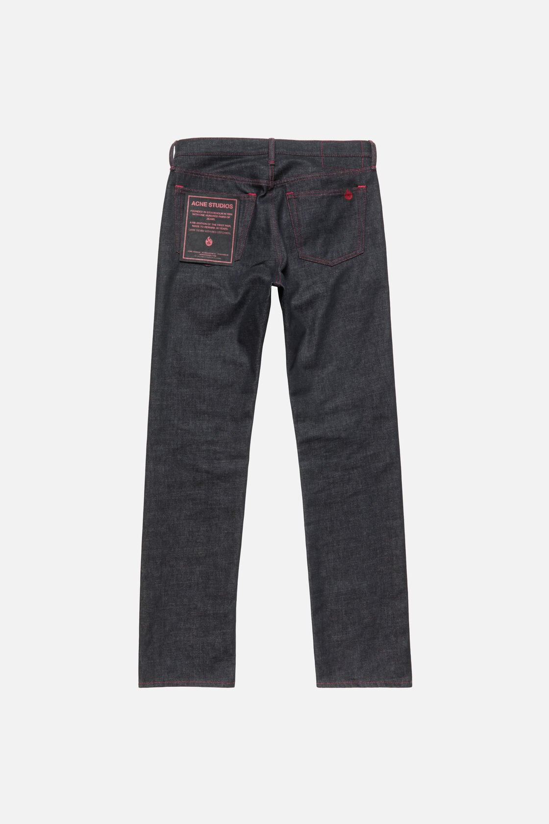 Acne Studios Re-edition raw jeans - 1996M - Mid Blue