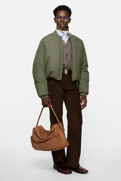 Acne Studios Down bomber jacket - Cedar green
