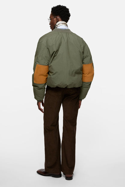 Acne Studios Down bomber jacket - Cedar green