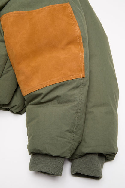 Acne Studios Down bomber jacket - Cedar green