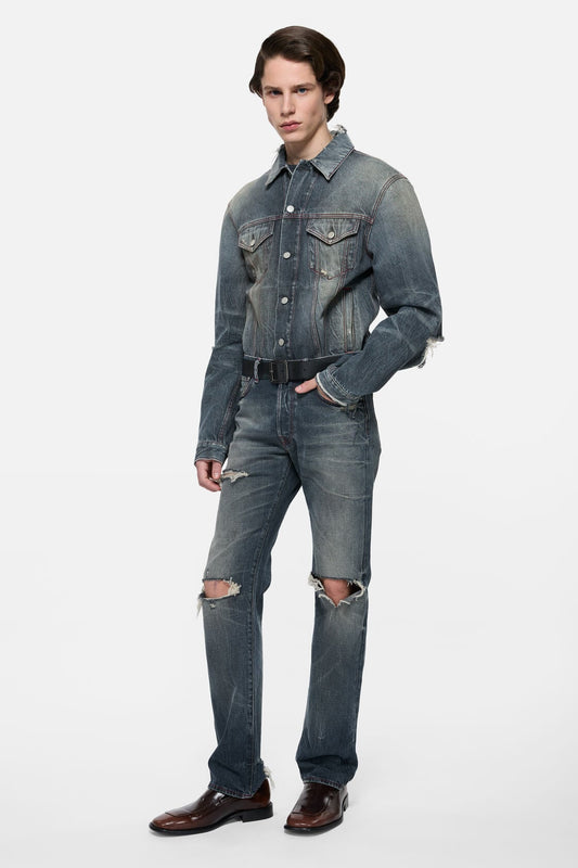 Acne Studios Re-edition worn jeans - 1996M - Mid Blue