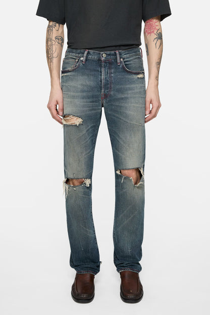 Acne Studios Re-edition worn jeans - 1996M - Mid Blue