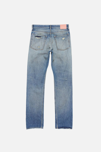 Acne Studios Mended denim jeans - 1996M - Mid Blue