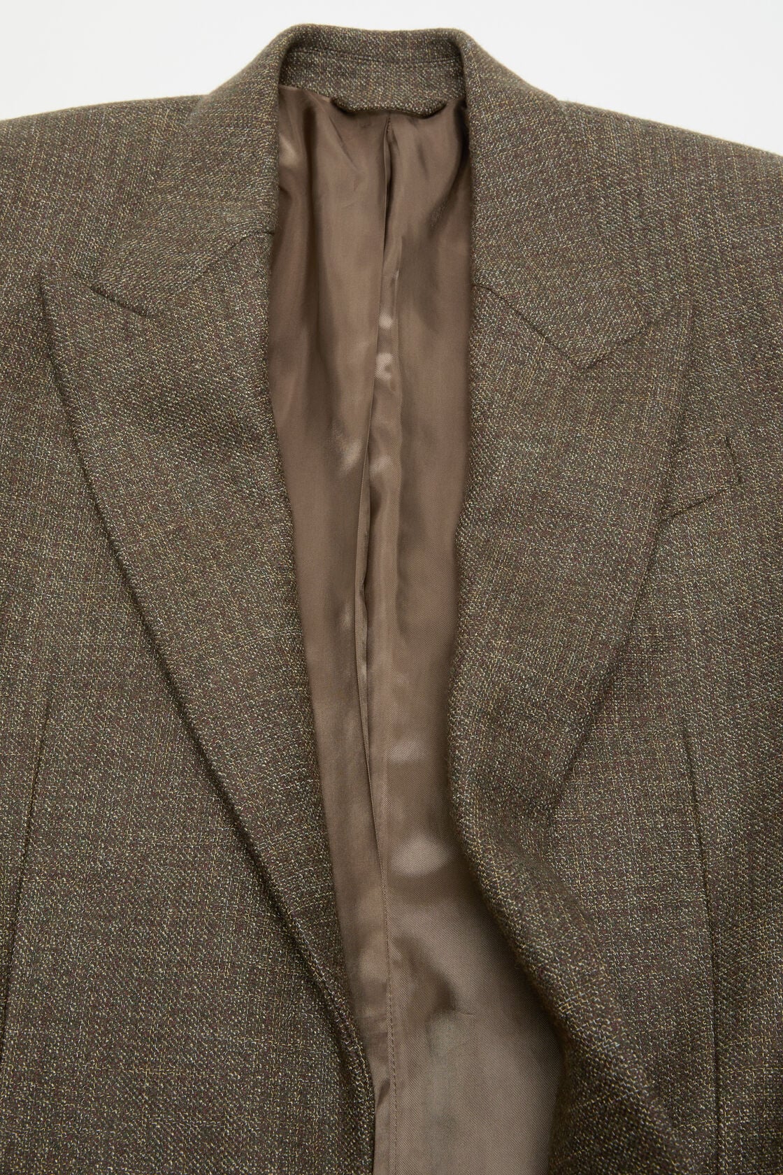 Acne Studios Wool single-breasted coat - Brown