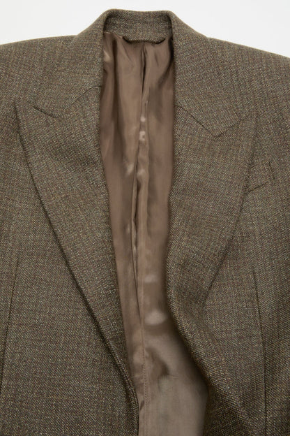 Acne Studios Wool single-breasted coat - Brown