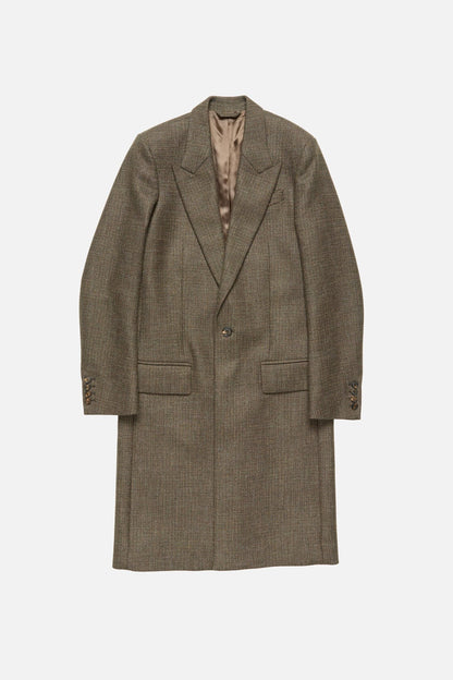 Acne Studios Wool single-breasted coat - Brown