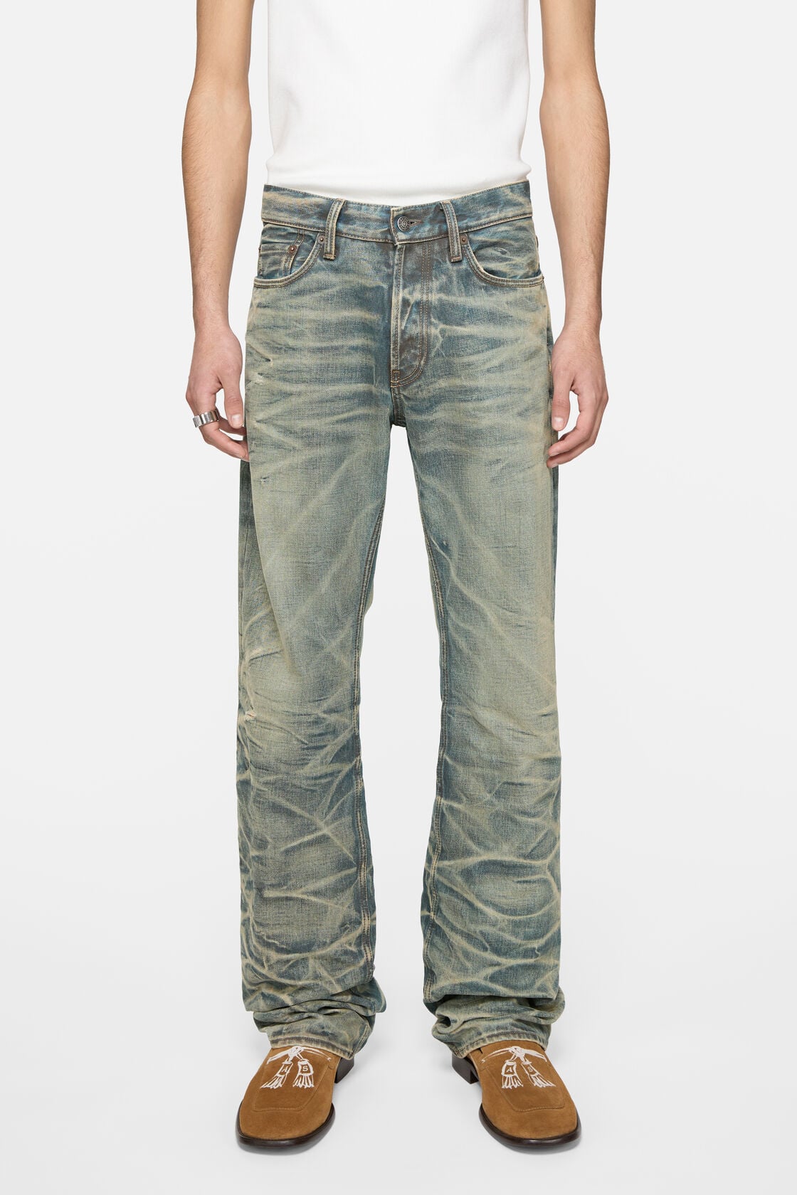 Acne Studios Regular fit jeans - 2010 - Mid blue