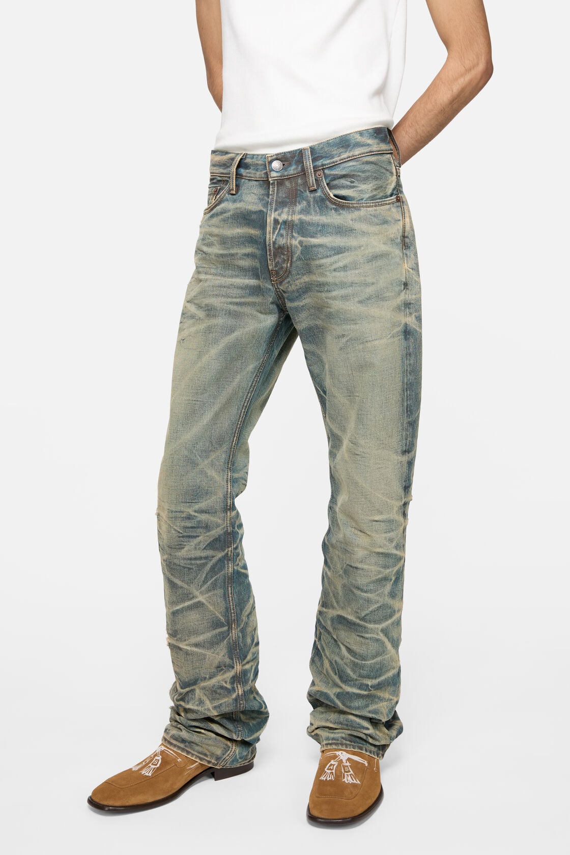 Acne Studios Regular fit jeans - 2010 - Mid blue