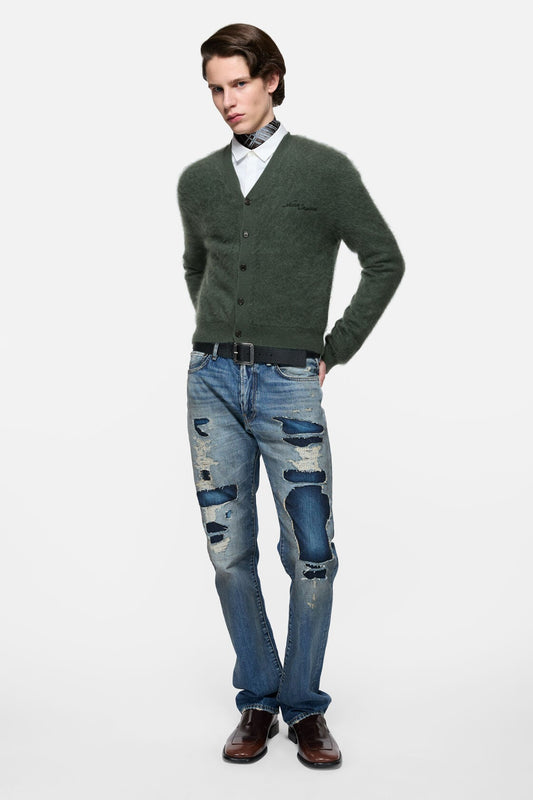 Acne Studios Cashmere cardigan - Dark green