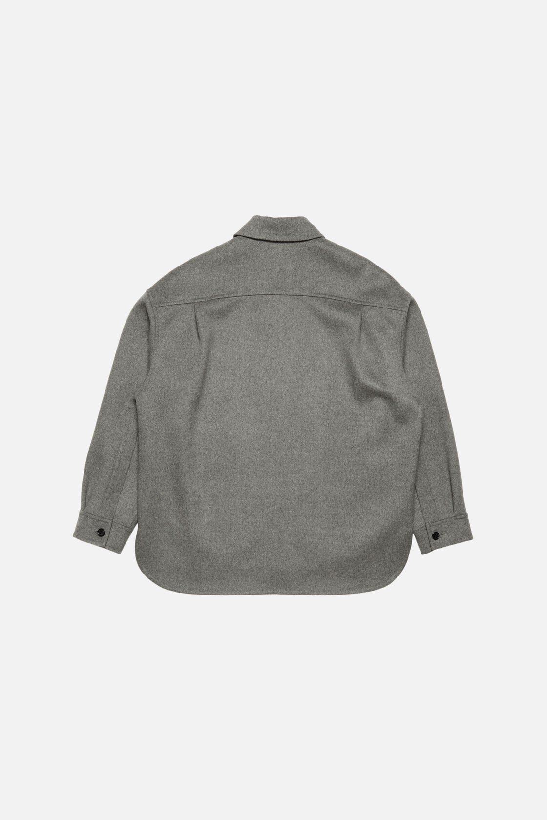 Acne Studios Cashmere blend overshirt - Vintage grey melange