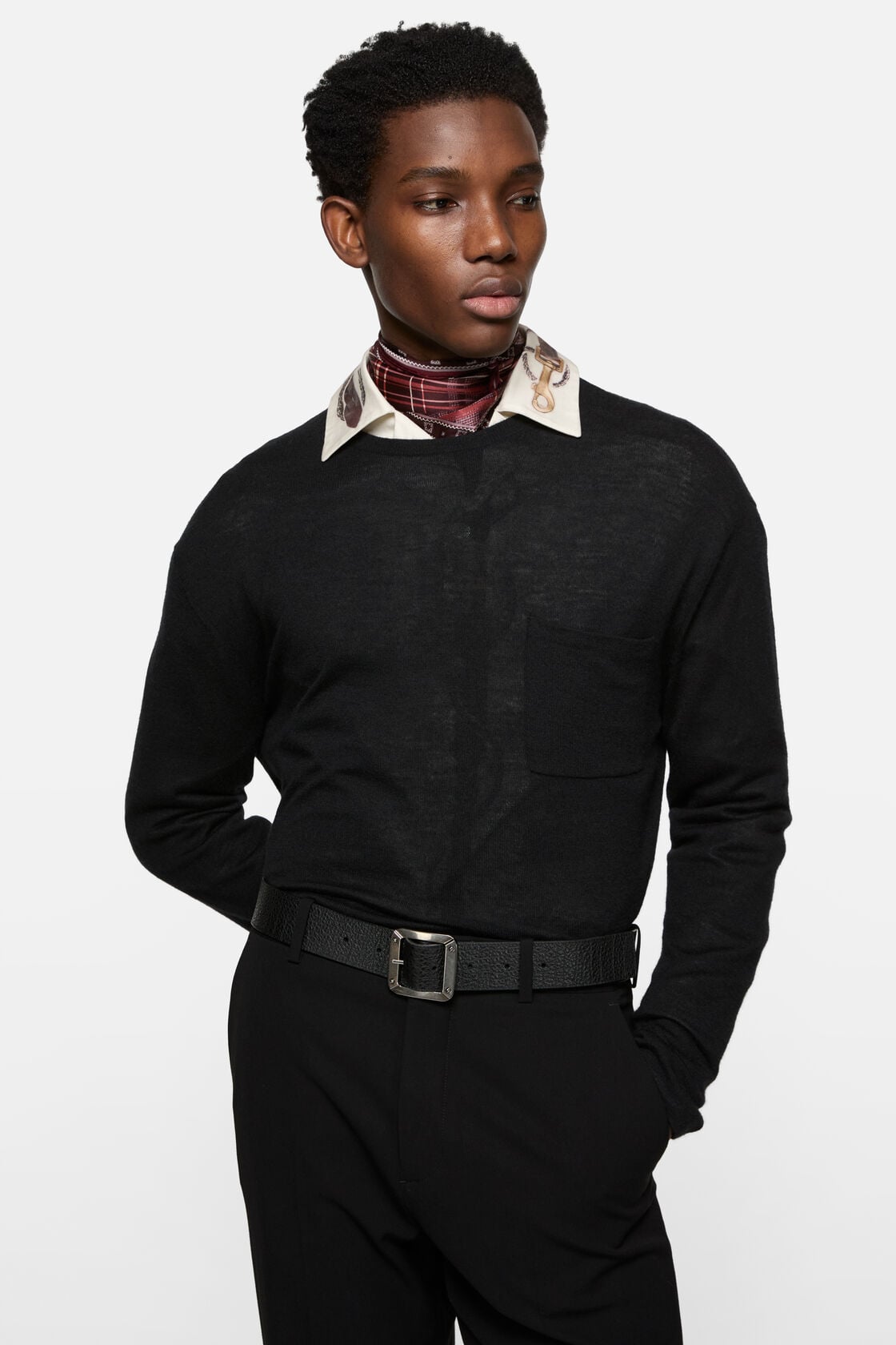 Acne Studios Cashmere knit sweater - Black