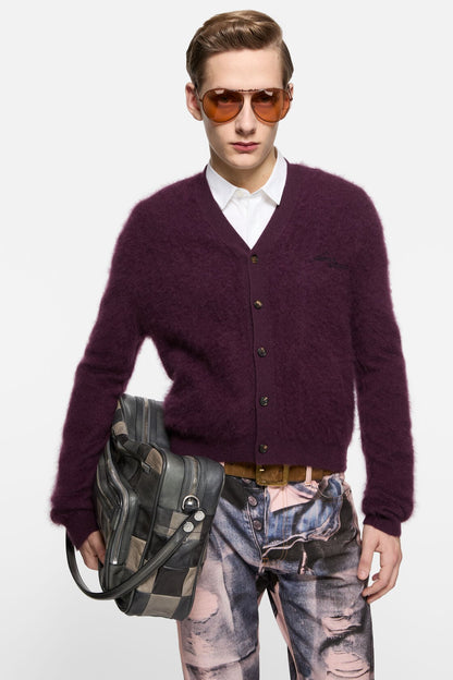 Acne Studios Cashmere cardigan - Wine red