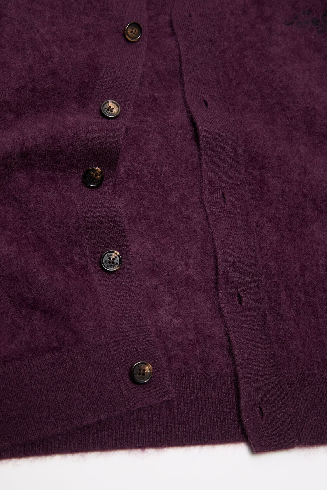 Acne Studios Cashmere cardigan - Wine red