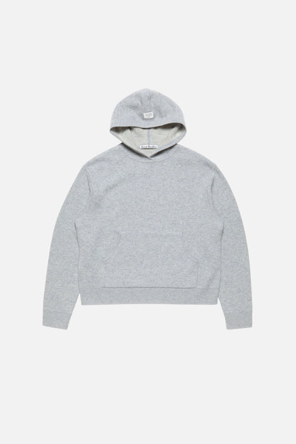 Acne Studios Cashmere hoodie - Cold grey melange