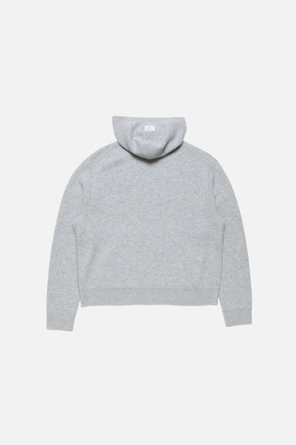Acne Studios Cashmere hoodie - Cold grey melange