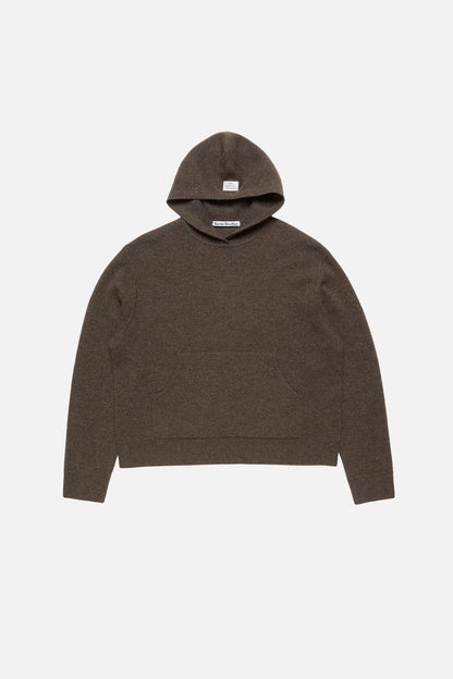 Acne Studios Cashmere hoodie - Walnut brown