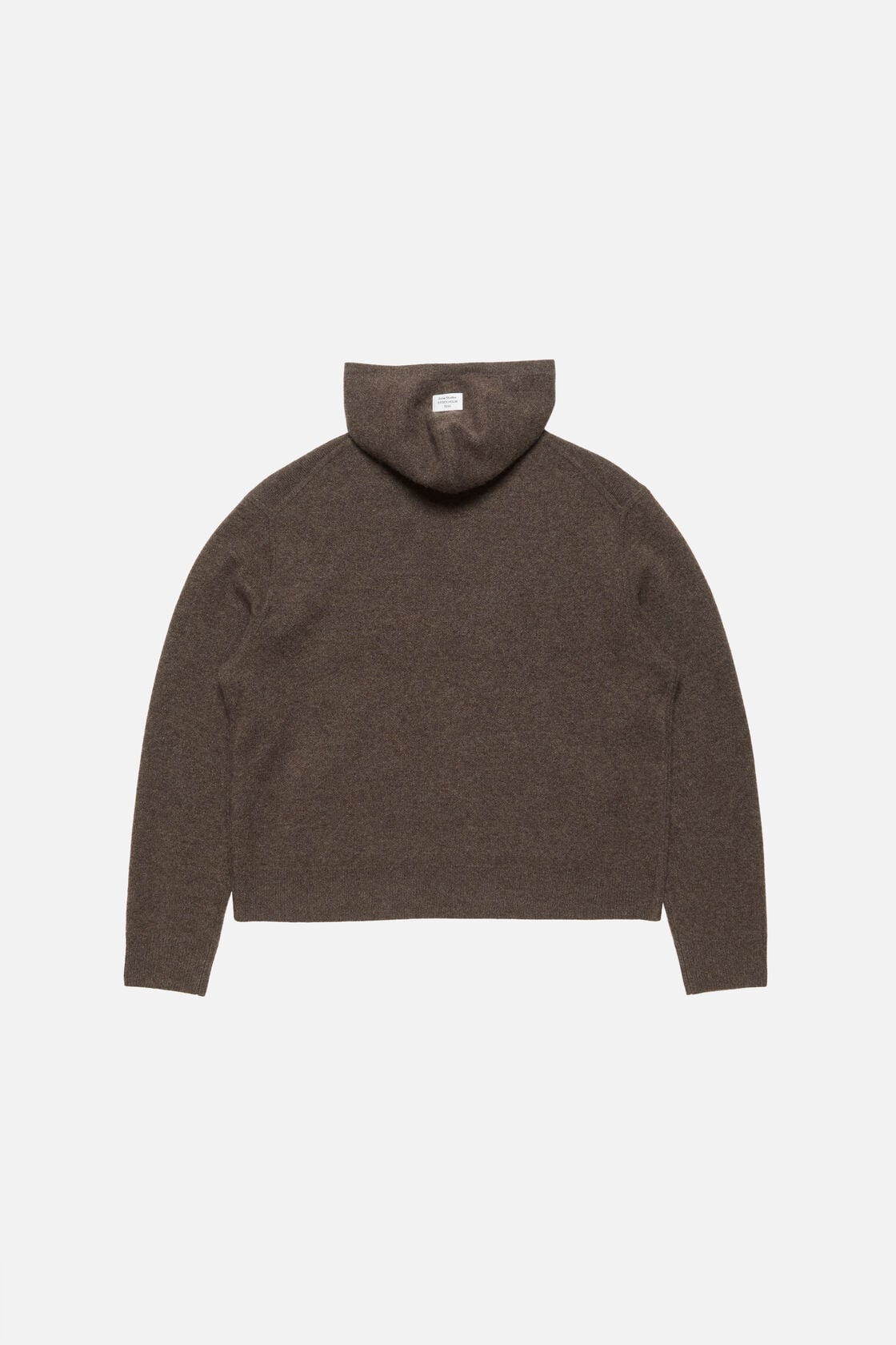 Acne Studios Cashmere hoodie - Walnut brown