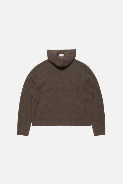 Acne Studios Cashmere hoodie - Walnut brown