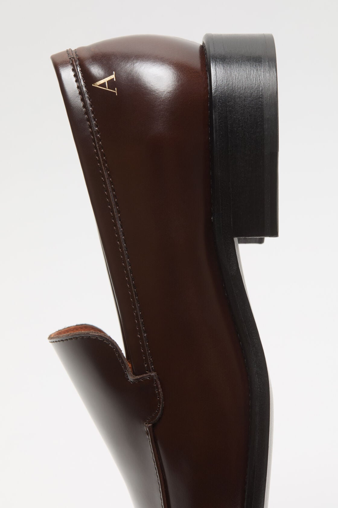 Acne Studios Leather loafers - Dark brown