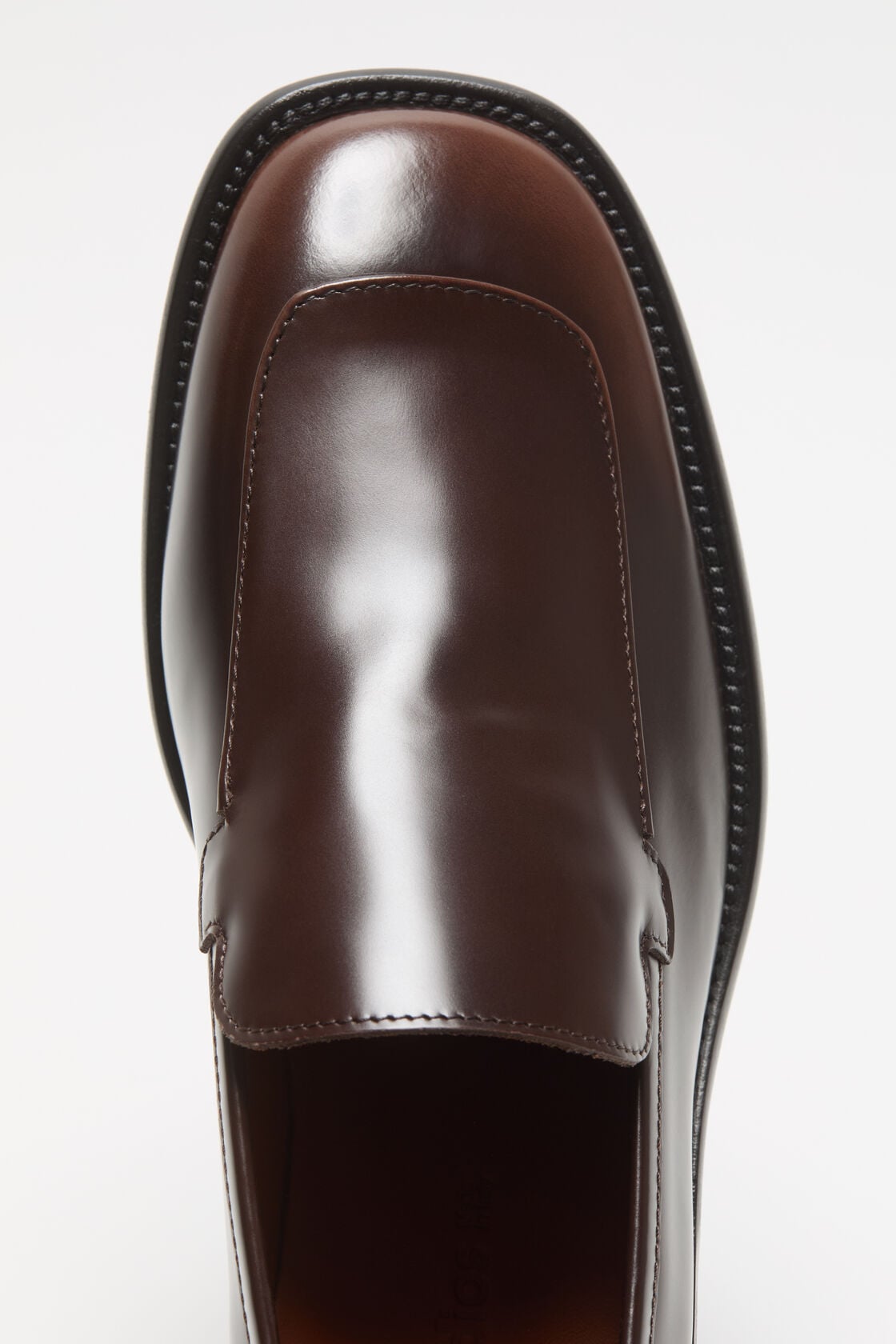 Acne Studios Leather loafers - Dark brown