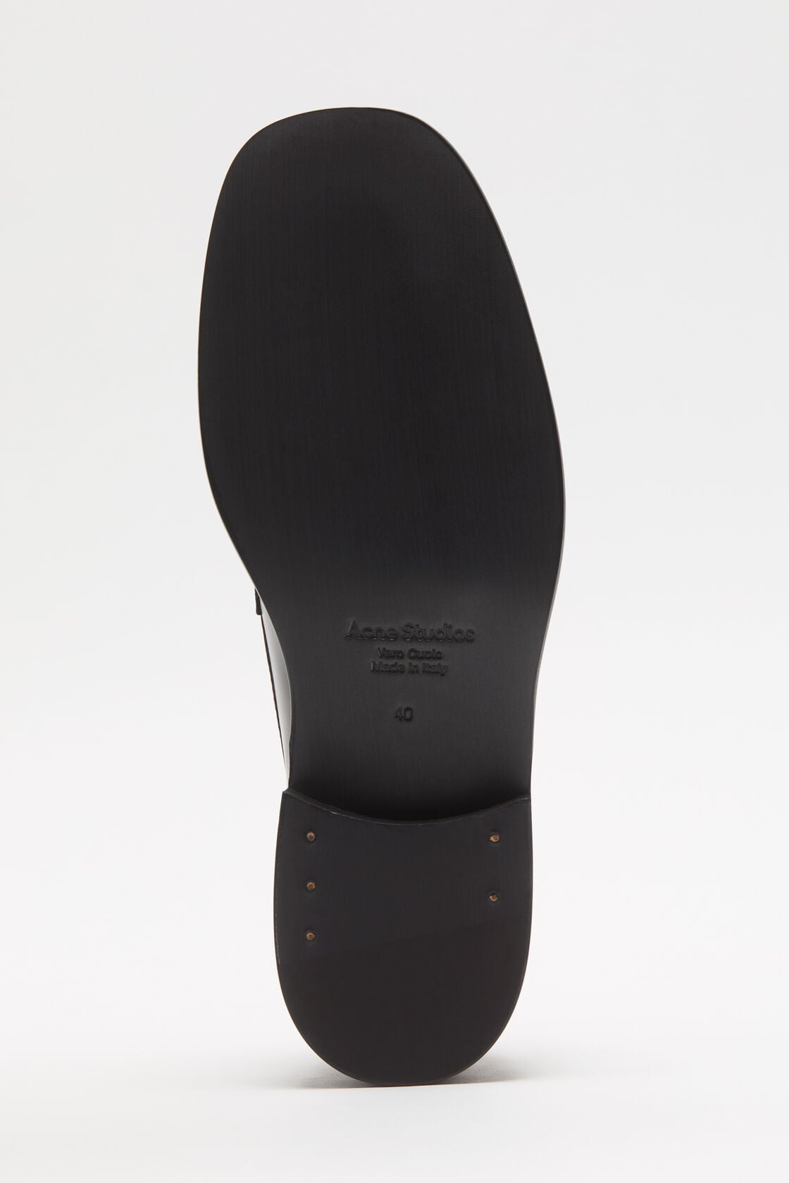 Acne Studios Leather loafers - Dark brown