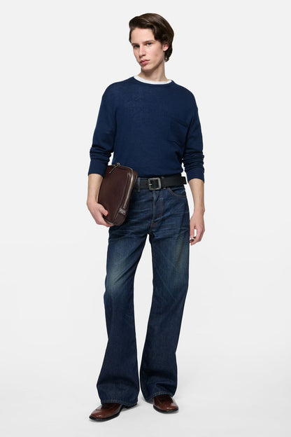 Acne Studios Cashmere knit sweater - Ink blue