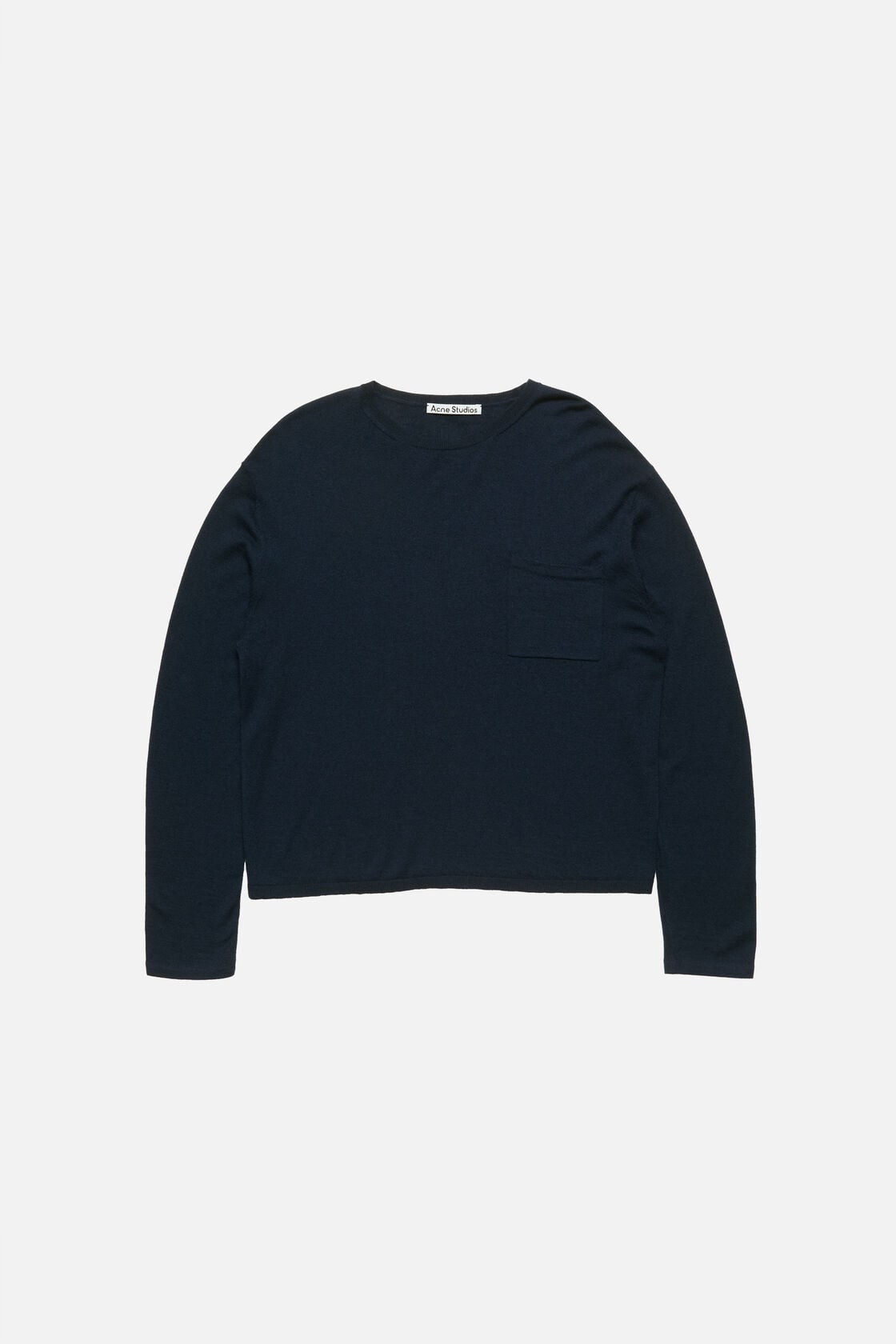 Acne Studios Cashmere knit sweater - Ink blue