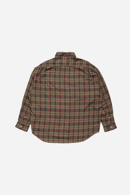 Acne Studios Flannel button-up shirt - Green multi