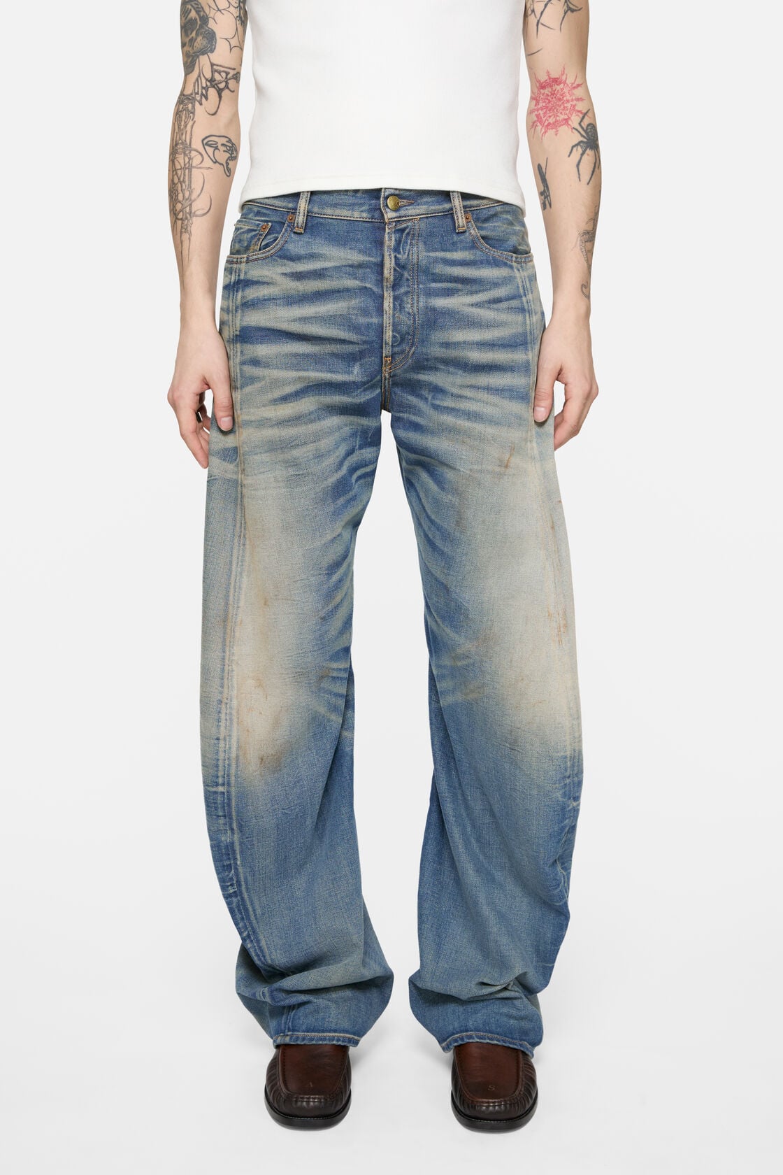 Acne Studios Loose fit jeans - 2006M - Mid Blue
