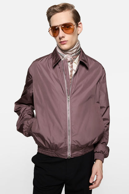 Acne Studios Lightweight nylon jacket - Lilac