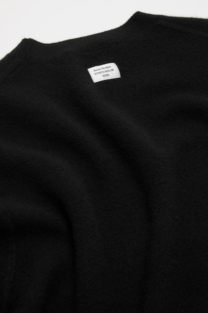 Acne Studios Cashmere sweater with logo - Black